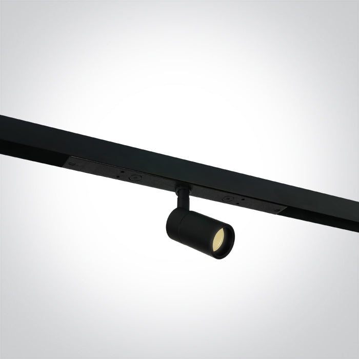 One Light 42122A/B/W BLACK 3W WW 48V IP20 ADJUSTABLE MINI/P&P