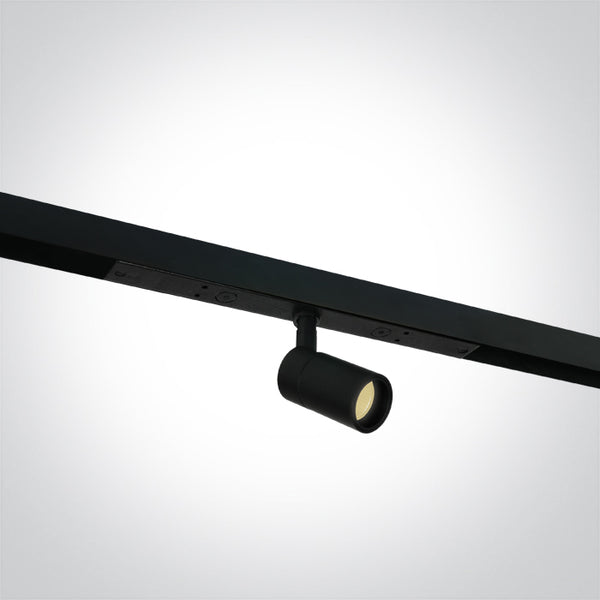 One Light 42122A/B/W BLACK 3W WW 48V IP20 ADJUSTABLE MINI/P&P
