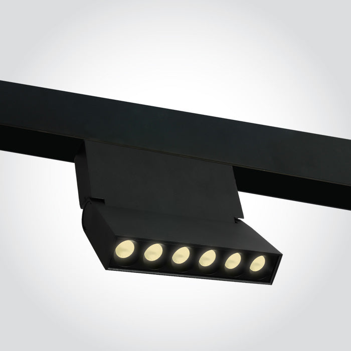 One Light 42124AA/B/W BLACK 10W WW 48V IP20 ADJUSTABLE MINI/MIDI