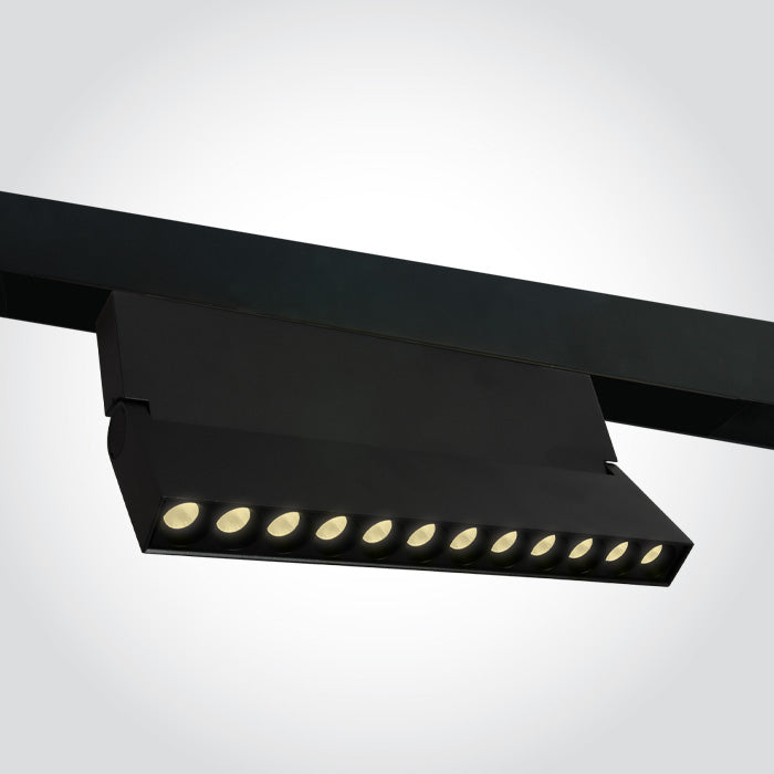 One Light 42124BA/B/W BLACK 20W WW 48V IP20 ADJUSTABLE MINI/MIDI