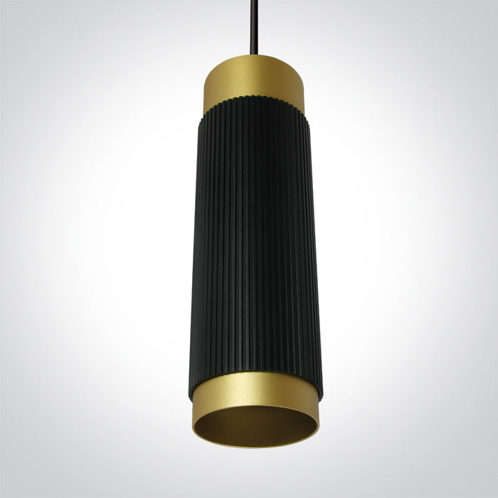 One Light 42126BA/B/W BLACK BRASS 12W PENDANT WW 48V IP20 DARK LIGHT MINI/MIDI/MAXI/P&P