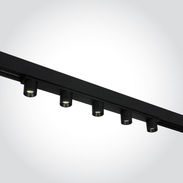 One Light 42128C/B/W BLACK 5x2W WW 48V IP20 MINI/MIDI