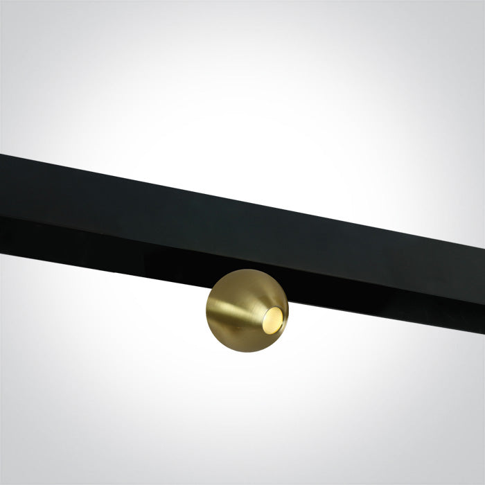 One Light 42134/BBS/W BRUSHED BRASS 7W WW 48V IP20 ADJUSTABLE MINI/MIDI/MAXI/P&P