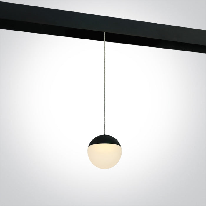 10W Sphere Pendant Light for 48V Magnetic Track Lighting System