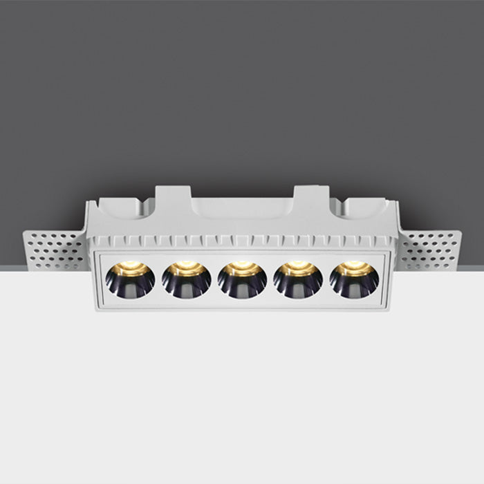 One Light 50012HTR/W/W WHITE TRIMLESS LED 12W WW IP20 38deg 230V DARK LIGHT