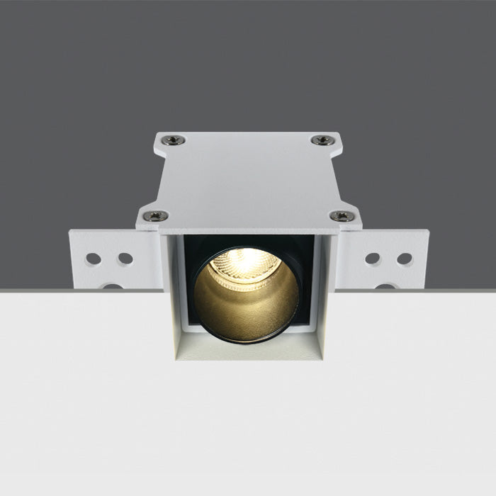 One Light 50103ATR/B/W BLACK 3W WW TRIMLESS IP20 230V DARK LIGHT