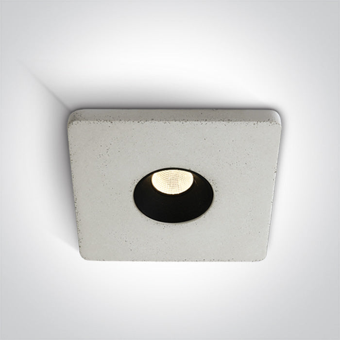 One Light 50104M/W STONE LED 4,5W WW IP20 230V DARK LIGHT