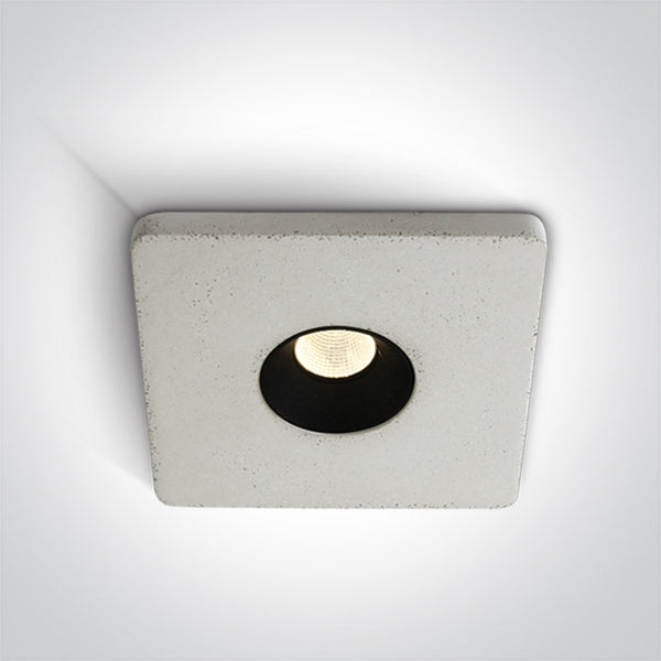 One Light 50104M/W STONE LED 4,5W WW IP20 230V DARK LIGHT