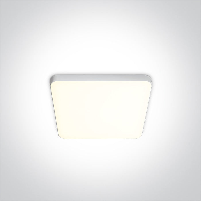 One Light 50110CE/C WHITE SQUARE 10W CW IP20 230V