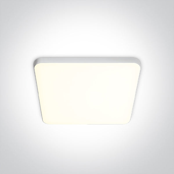 One Light 50114CE/C WHITE SQUARE 14W CW IP20 230V