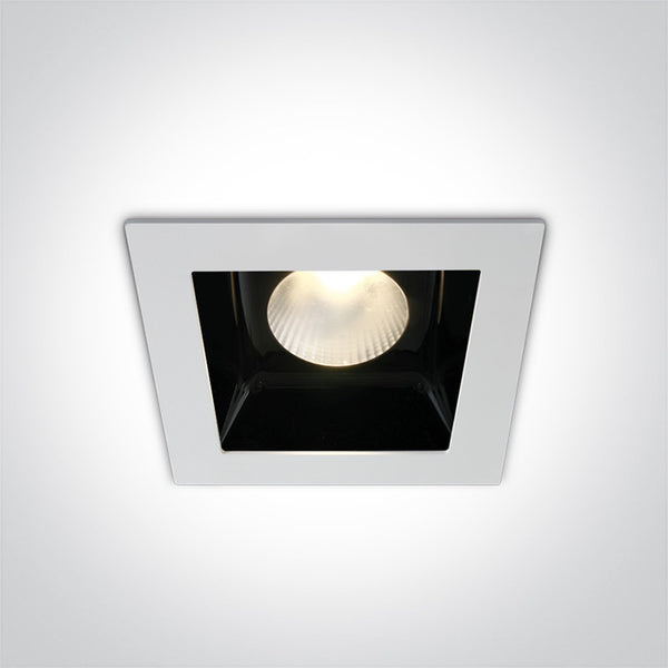 One Light 50120B/W/W WHITE COB LED 20W WW 30deg 230V