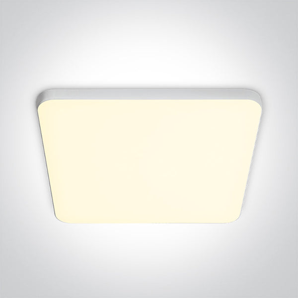 One Light 50120CE/W WHITE SQUARE 20W WW IP20 230V