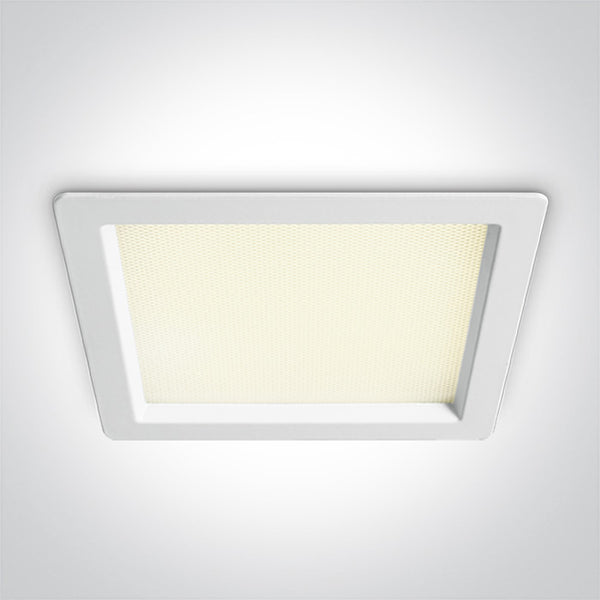 One Light 50130UV/W/V WHITE SMD LED UGR19 30W CCTV IP44 230V