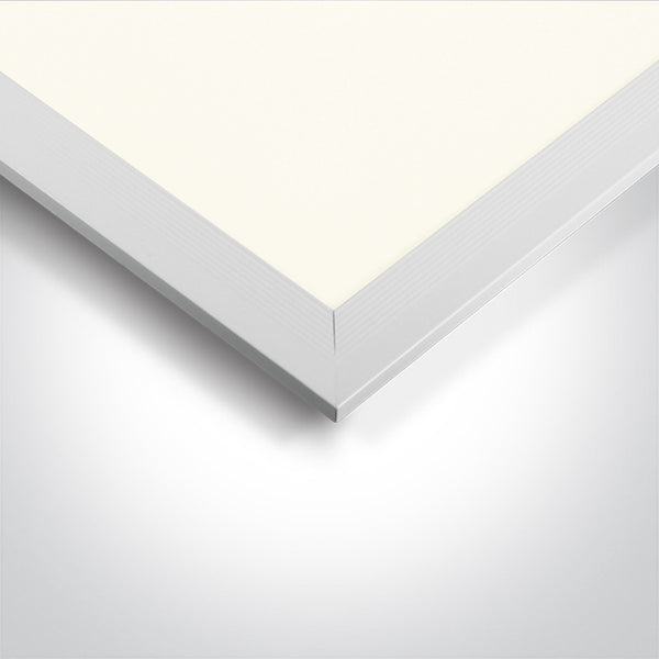 One Light 50140B/W/D WHITE LED 40W DL 60x60cm RECESSED PANEL IP20 230v BACKLIT