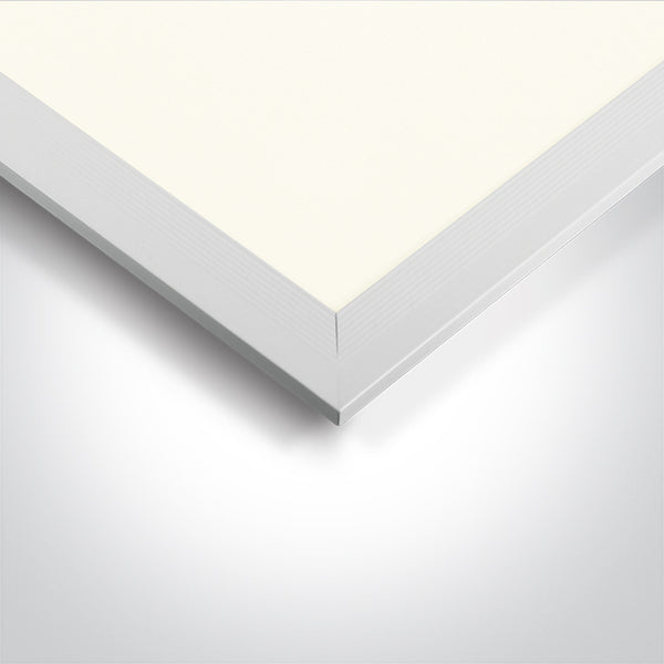 One Light 50140BW/W/V WHITE 40W CCTV 60x60cm RECESSED PANEL IP65 230V BACKLIT