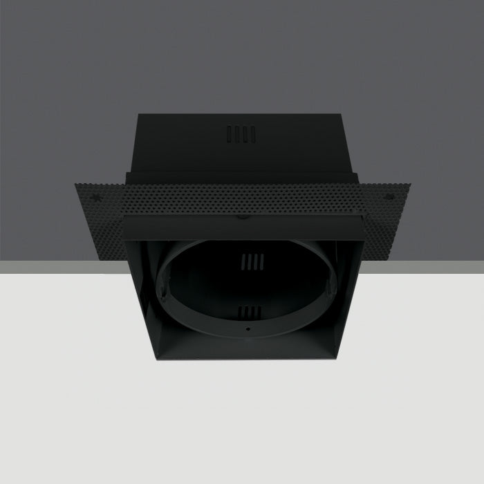 One Light 51100TR/B BLACK 1L TRIMLESS BOX