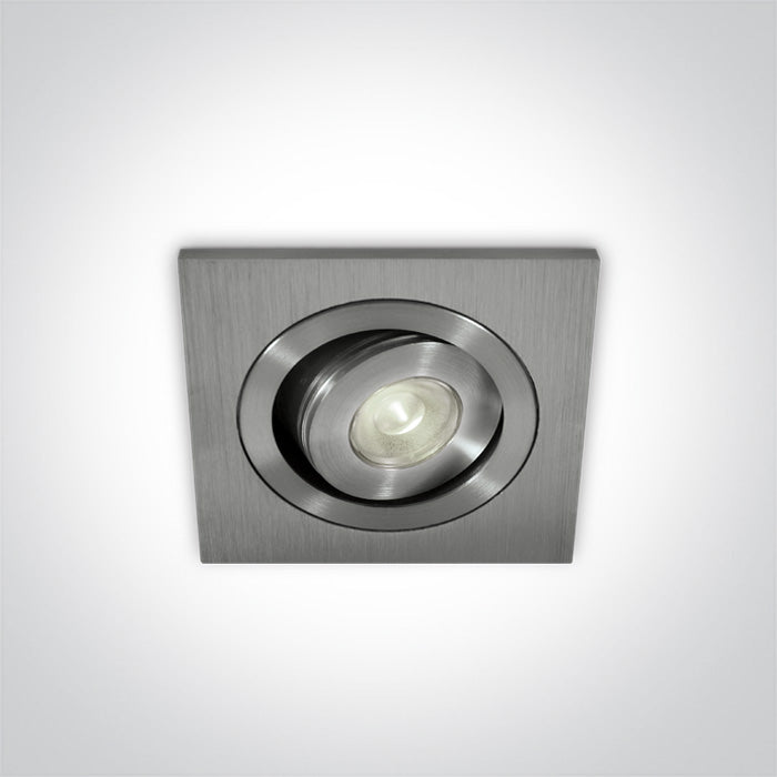 One Light 51101AL/D/15 ALUMINIUM LED DAYLIGHT 1w 15d