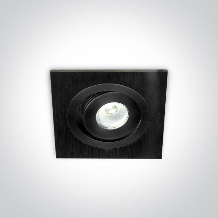 One Light 51101B/D/35 BLACK LED DAYLIGHT 1w 35d