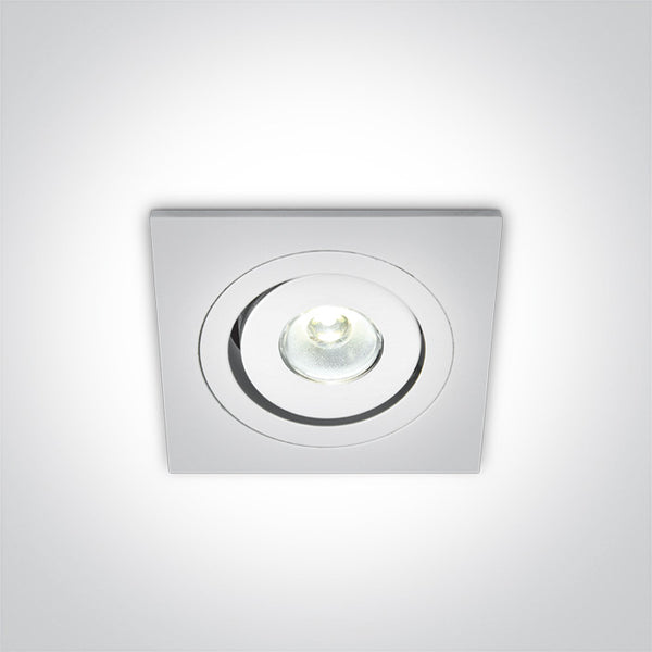 One Light 51101W/D/35 WHITE LED DAYLIGHT 1w 35d