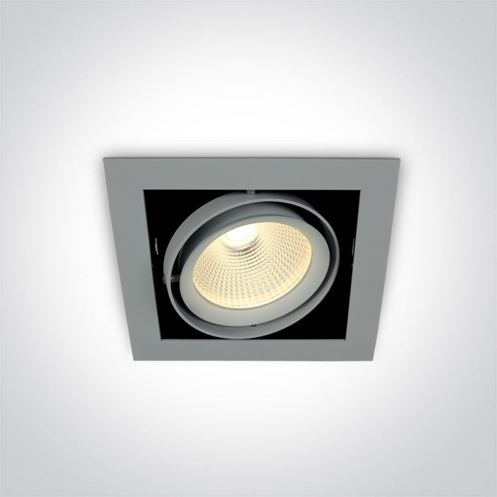 One Light 51120/G/W GREY COB LED 20W WW 36deg 230V