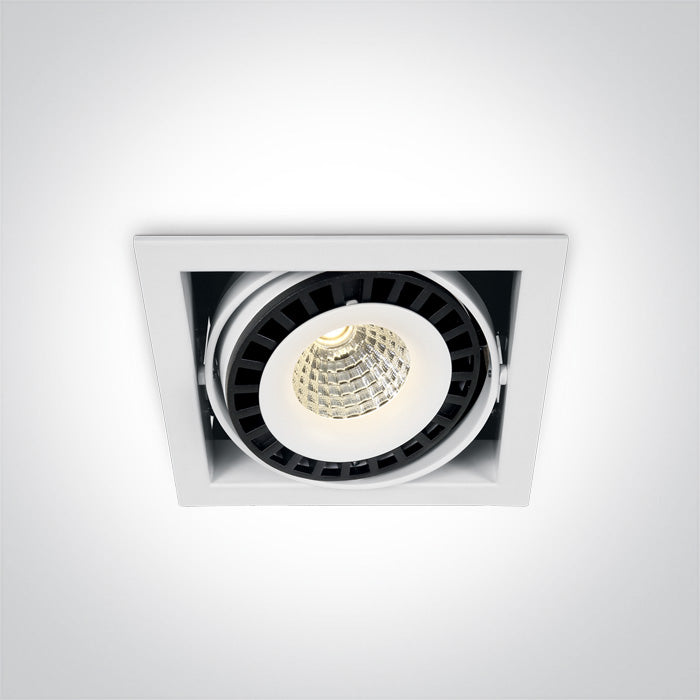 One Light 51125A/W/W WHITE COB LED 25w WW 100-240V