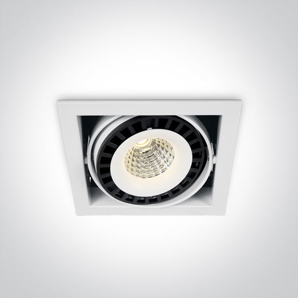 One Light 51125A/W/W WHITE COB LED 25w WW 100-240V