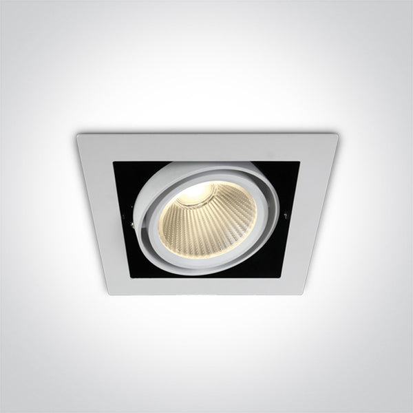 One Light 51130/W/W WHITE COB LED 30W WW 38deg 230V