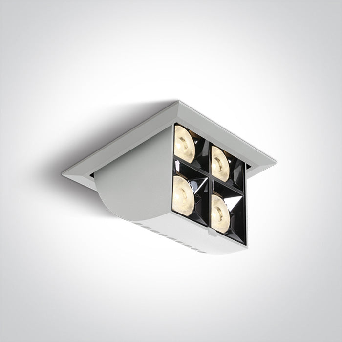 One Light 51406B/W/W WHITE LED 16W WW 38deg IP20 230V