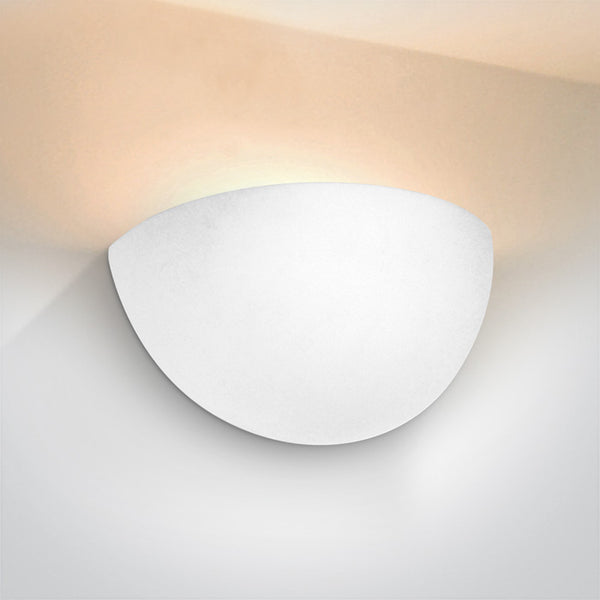 One Light 60038 GYPSUM WALL E27 20W
