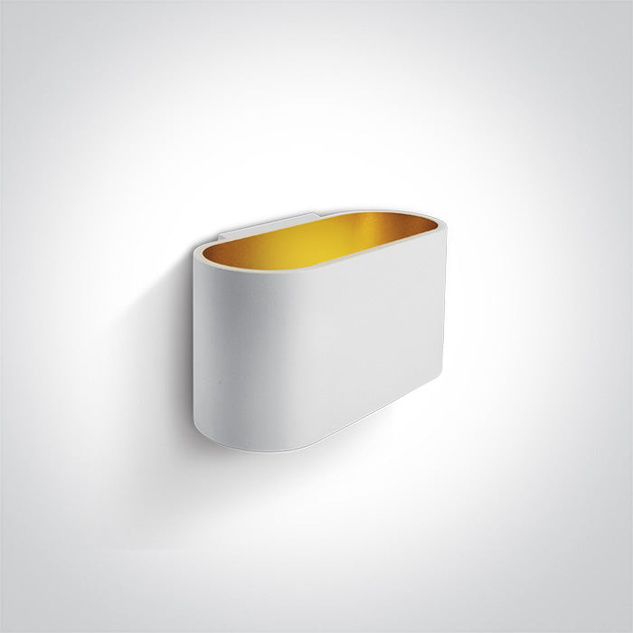 One Light 60056/W WHITE G9 30W WALL LIGHT