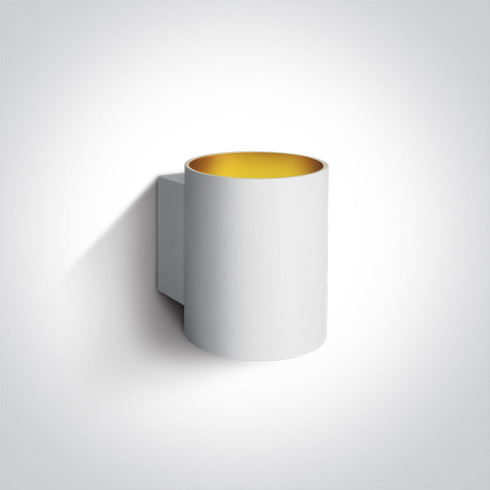 One Light 6017/W WHITE G9 30W WALL LIGHT
