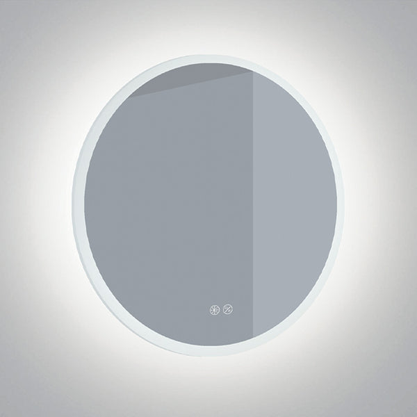 One Light 60208 ROUND MIRROR 20W CCTV IP44 230V DIMMABLE