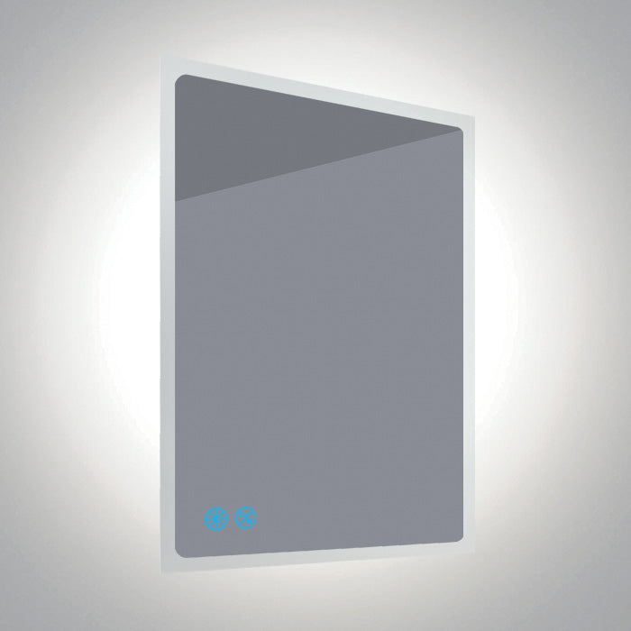 One Light 60208A SQUARE MIRROR 20W CCTV IP44 230V DIMMABLE