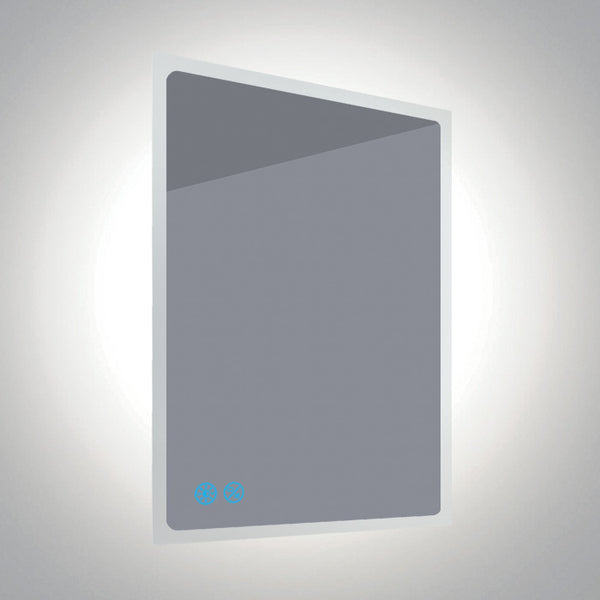 One Light 60208A SQUARE MIRROR 20W CCTV IP44 230V DIMMABLE