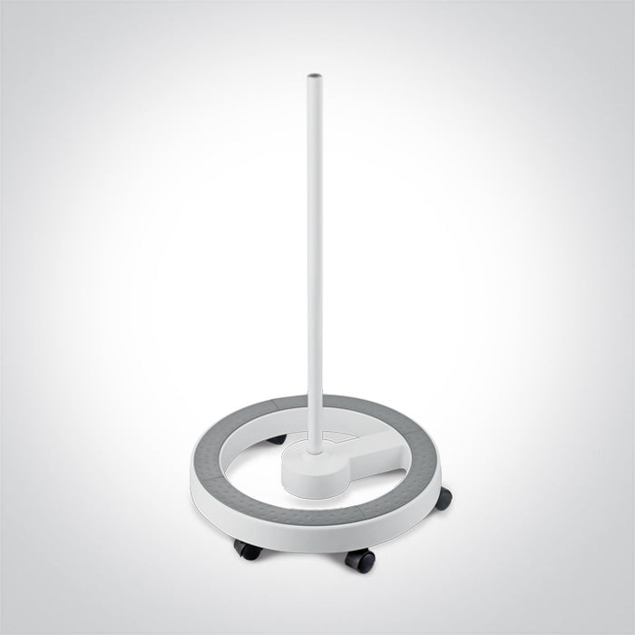 One Light 61066T WHITE FLOOR STAND FOR 61066