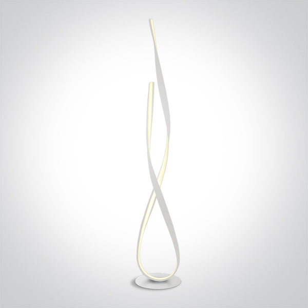 One Light 61086A/W SAND WHITE LED FLOOR LAMP 29W WW IP20 230V