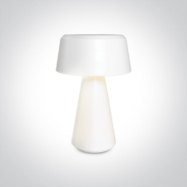 One Light 61088/W WHITE 3W WW RECHARGEABLE USB IP65 DIMMABLE