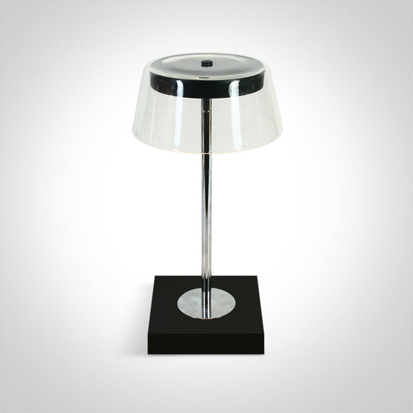 One Light 61090/B BLACK 2,5W TABLE LAMP RECHARGEABLE USB IP65 DIMMABLE