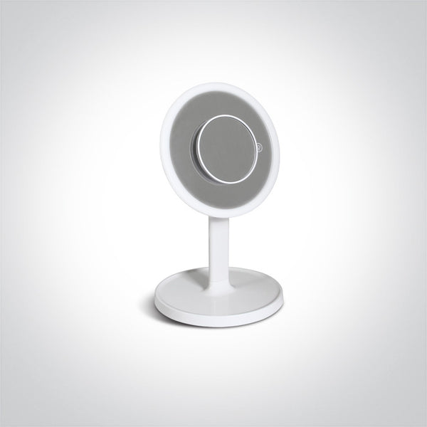 One Light 61126/W LED WHITE 3-CCT 7w TABLE MIRROR DIMMABLE IP20