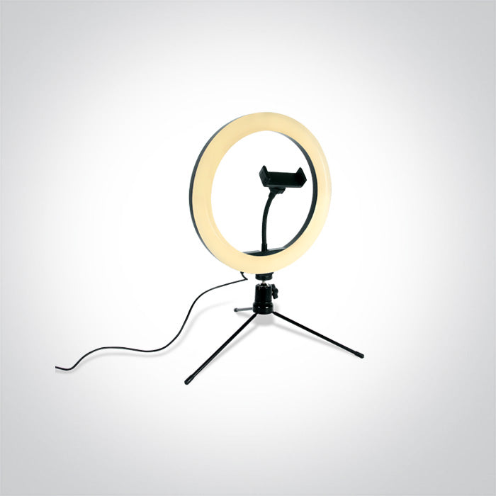 One Light 61134A LED CCTV 10W RING LIGHT DIMMABLE 260mm 100-240V