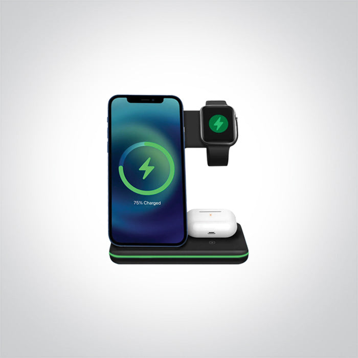 One Light 61138 WIRELESS CHARGER 3 IN 1 FOR SMART DEVICES