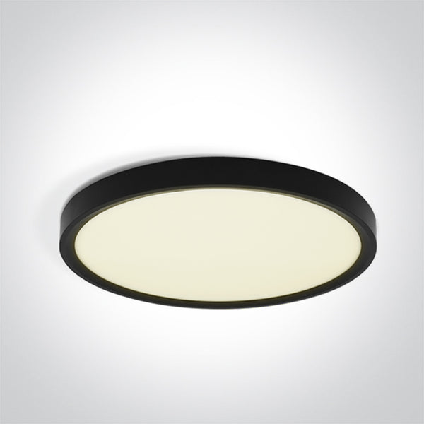 One Light 62006B/B/V BLACK PLAFO 32W CCTV IP20 230V