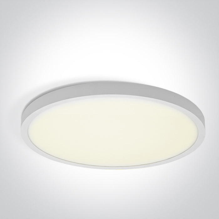 One Light 62006D/W/V WHITE PLAFO 50W CCTV IP20 230V