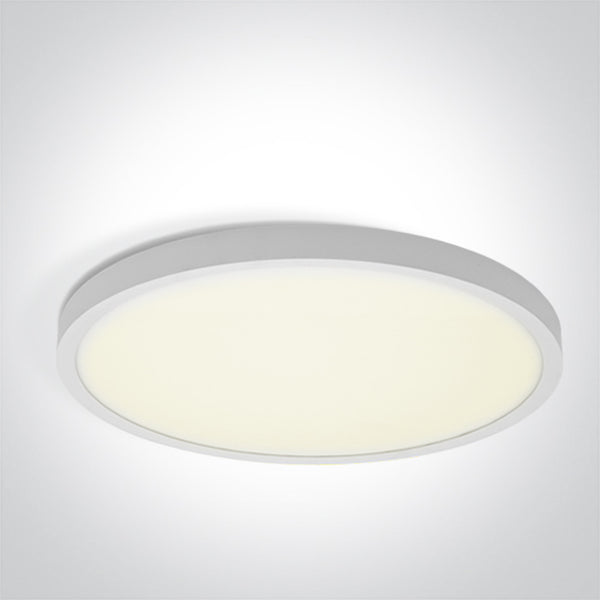 One Light 62006D/W/V WHITE PLAFO 50W CCTV IP20 230V