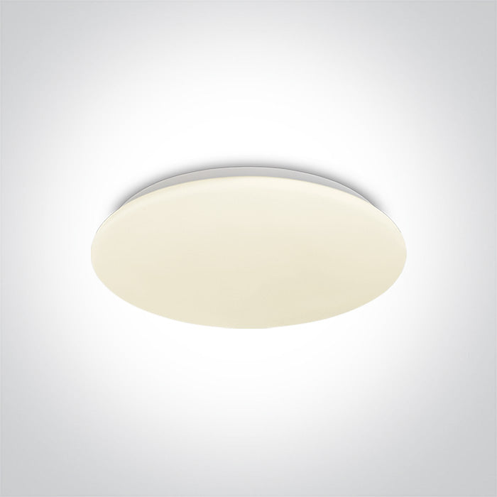 One Light 62026C/W WHITE LED PLAFO 30w WW IP20 230v