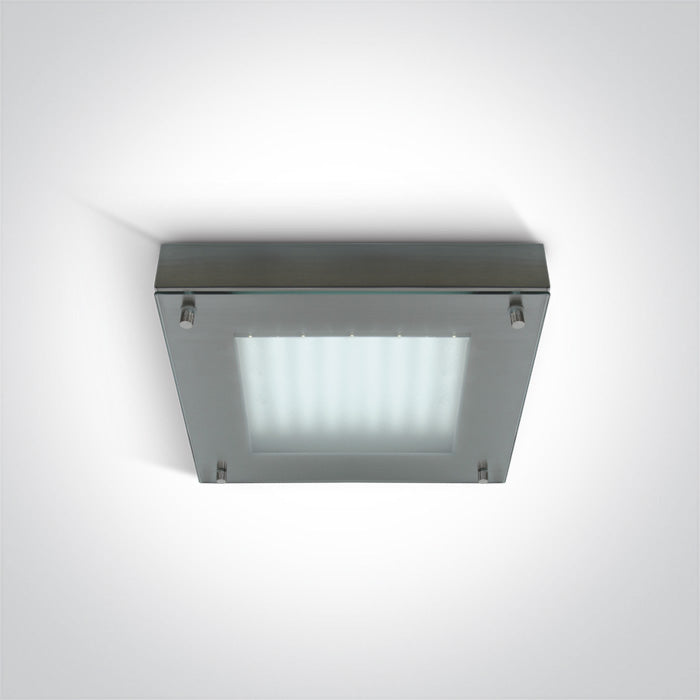 One Light 62102/MC BRCHROME LED 17w WW PLAFO 230v