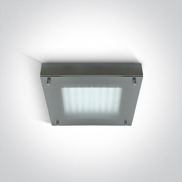 One Light 62102/MC BRCHROME LED 17w WW PLAFO 230v