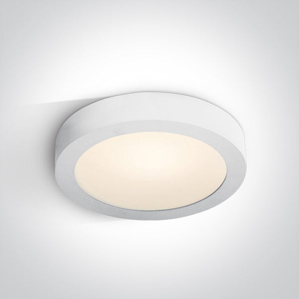 One Light 62130F/W/W WHITE PLAFO LED 30w WW IP40 100-240v