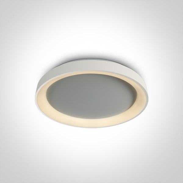 One Light 62130L/W/V WHITE PLAFO LED 30W CCTV IP20 230V DIMMABLE