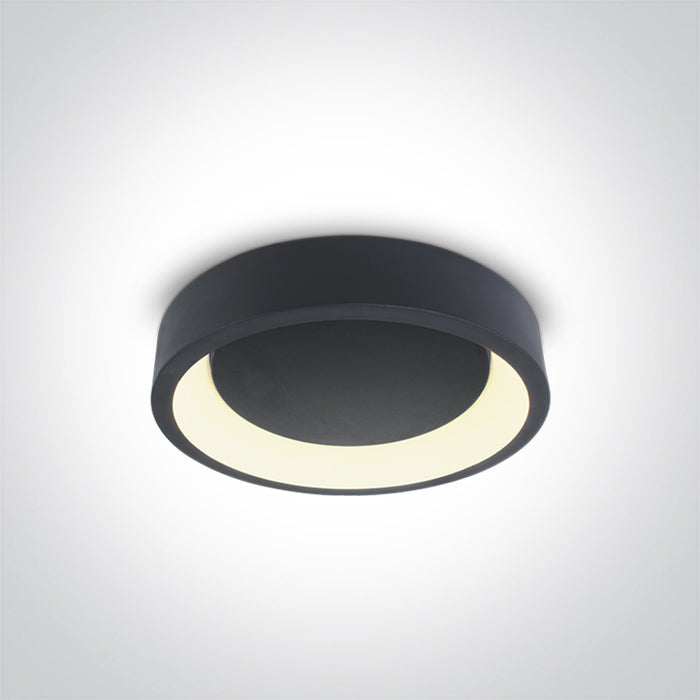 One Light 62132N/AN/V ANTHRACITE PLAFO LED 32W CCTV IP20 230V